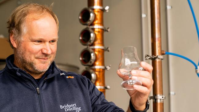 Chris Carins of Bridport Distilling Co. Picture: Nic Betts.