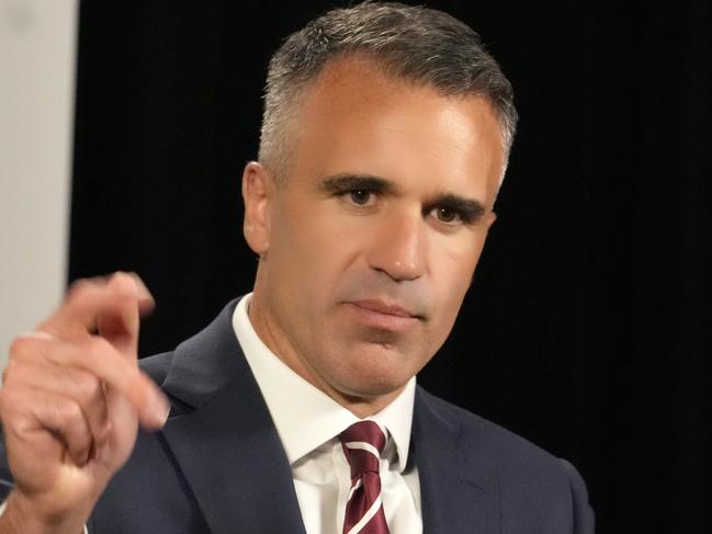 South Australian Premier Peter Malinauskas finally ran out of patience and trust and put the steelworks into administration . Picture: Dean Martin