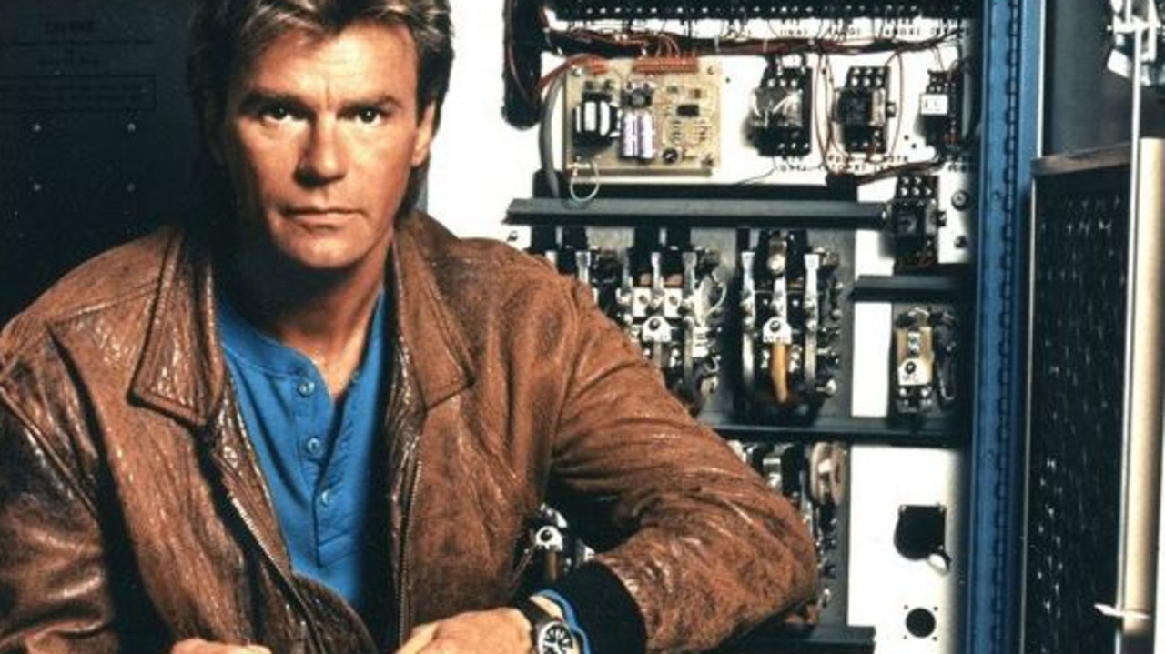 Richard Dean Anderson starred as MacGyver.