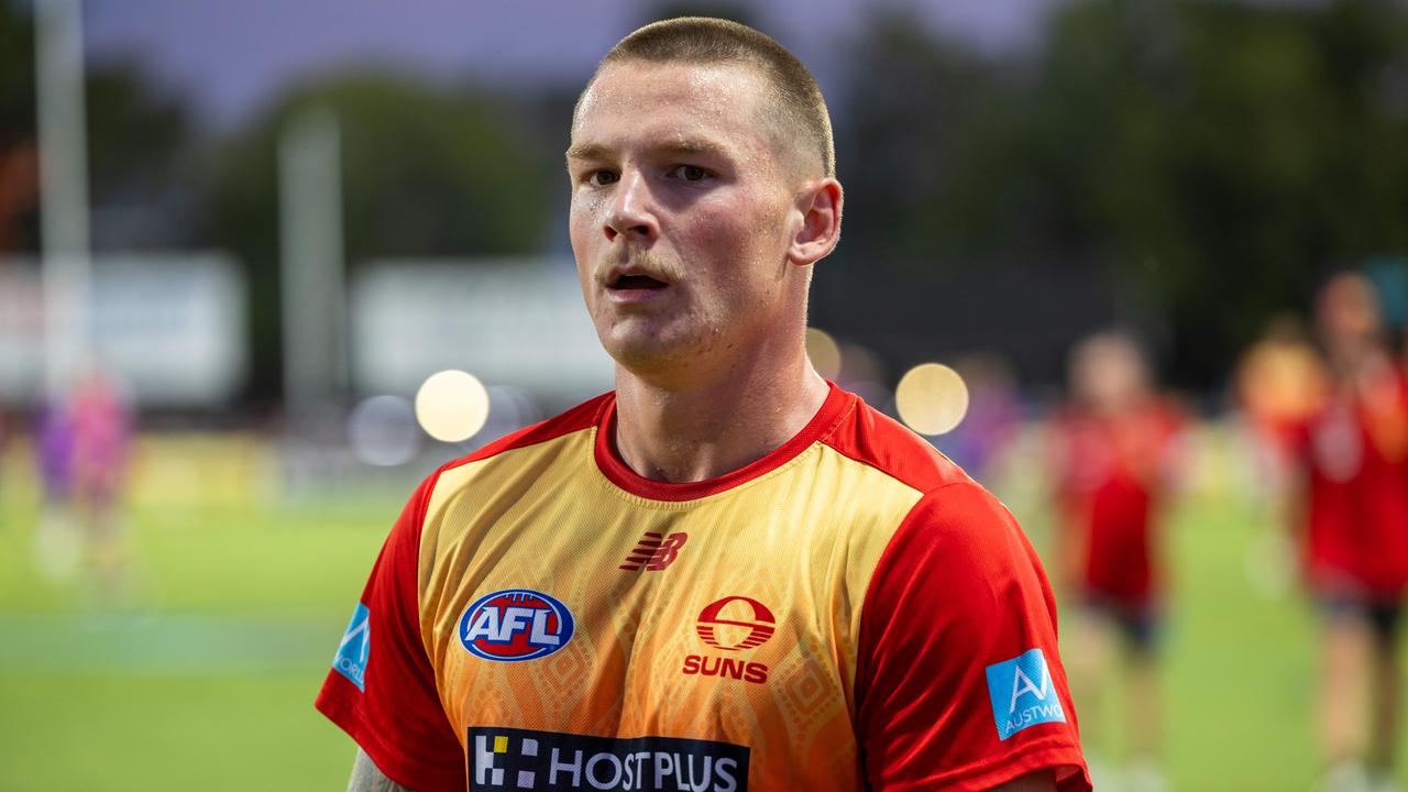 Gold Coast Suns v Western Bulldogs 2025 AFL match at TIO Stadium. Picture: Pema Tamang Pakhrin