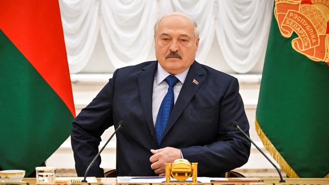 Belarus' President Alexander Lukashenko gave Prigozhin and his Wagner insurrectionists a safe haven. Picture: Alexander Nemenov/AFP