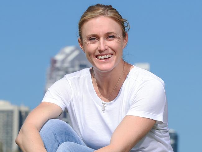 CONTACT COURIER MAIL **** HOLD **** HOLD *** FOR SATURDAY 10TH AUG *** Australian athlete Sally Pearson talks about her recent retirement from athletics.Picture: NIGEL HALLETT