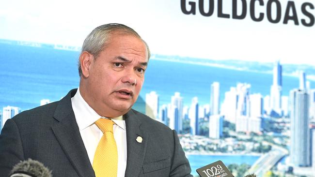 Gold Coast Mayor Tom Tate. Council budget meeting and adoption at the evandale council chambers Friday June 7, 2024. Picture, John Gass