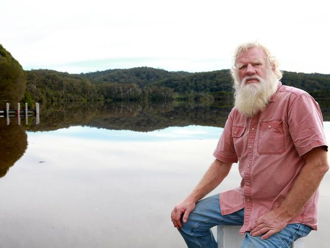 Indigenous author Bruce Pascoe is asking for donations to save his business. Picture: Andy Rogers