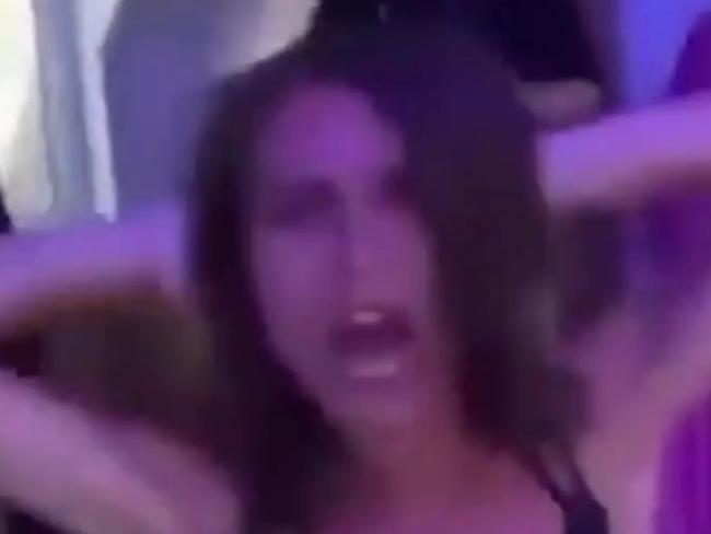 Sanna Marin faced criticism when she was captured dancing at a party in leaked footage. Picture: Twitter