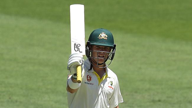 Marcus Harris has taken his opportunity in Cameron Bancroft’s absence. (Photo by Ryan Pierse/Getty Images)