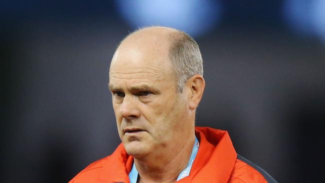 Rodney Eade was fuming with the umpires last week. Picture: Getty Images