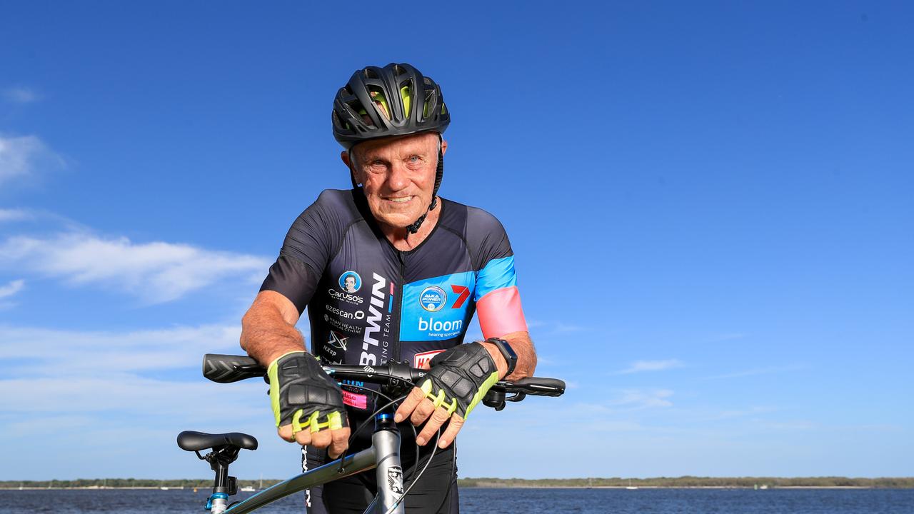 Eight-hour triathlon for 80th birthday goal | Daily Telegraph