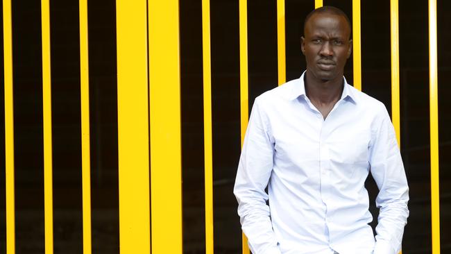 Deng Adut is a former child soldier in Sudan who went on to study at Western Sydney University and become a lawyer in Blacktown.