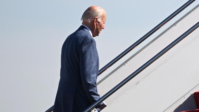 Joe Biden doesn’t plan on going anywhere. (Photo by Mandel NGAN / AFP)