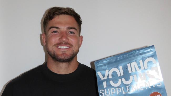 Hudson Young's new business venture is a supplements business inspired by his own run-in with drug testers.