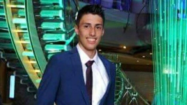 Apprentice formworker Christopher Cassaniti, 18, died after scaffolding collapsed at a worksite at Macquarie Park. Picture: Supplied