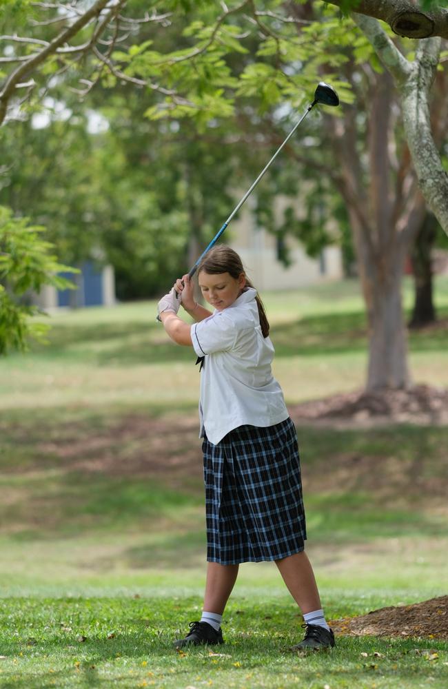 Brisbane Adventist College Year 7 student Natascha Tennent has autism. Photo: Jordan Matthews