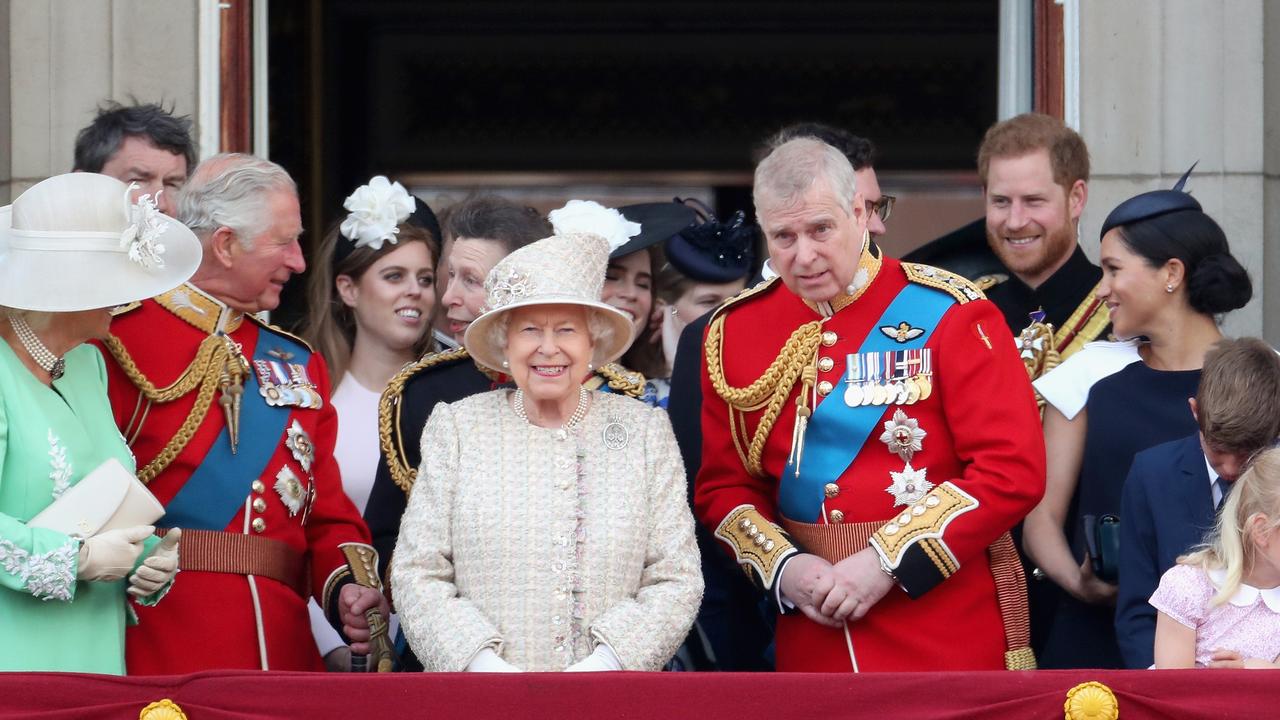 The royal family during Trooping The Colour, the Queen's annual birthday parade, on June 8, 2019. A lot has changed for them since then. Picture: Chris Jackson/Getty Images