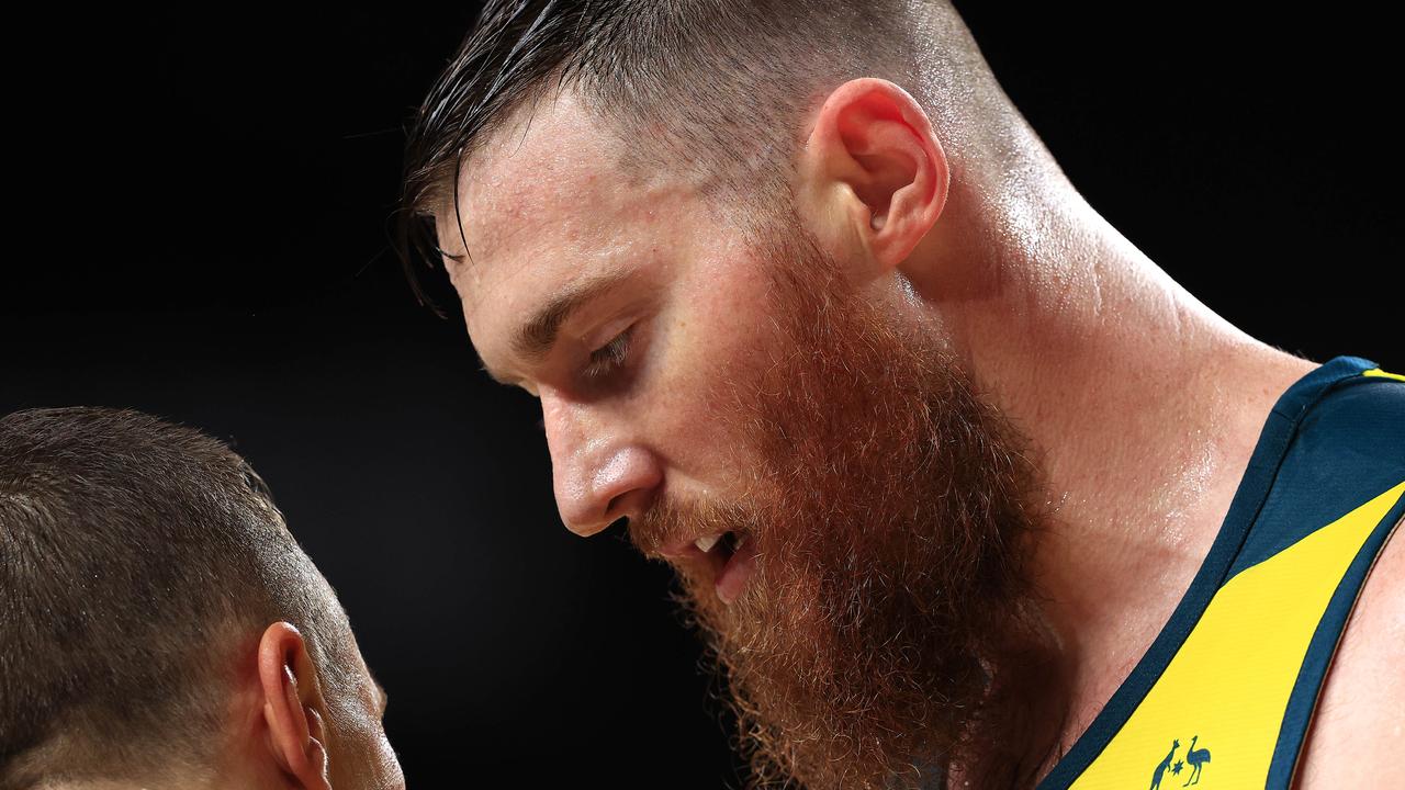 Aron Baynes’ return to Australia has been hailed a “game changer”.