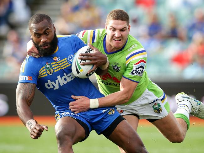 His stratospheric price makes eel Semi Radradra one of the major losers. Picture: Gregg Porteous