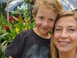 Kristen Rae and her son Noah. Kristen is looking to launch a Montessori home schooling Co-Op in Byron Bay.