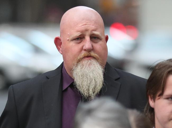 MELBOURNE, AUSTRALIA - NewsWire Photos, JUNE 26, 2023.(ID Confirmed by Hugo Timms) Truck driver Matt Livingston accused of horror highway smash that claimed the life of a two-year-old girl and injured her parents, arrives at the County Court in Melbourne.  Picture: NCA NewsWire / David Crosling