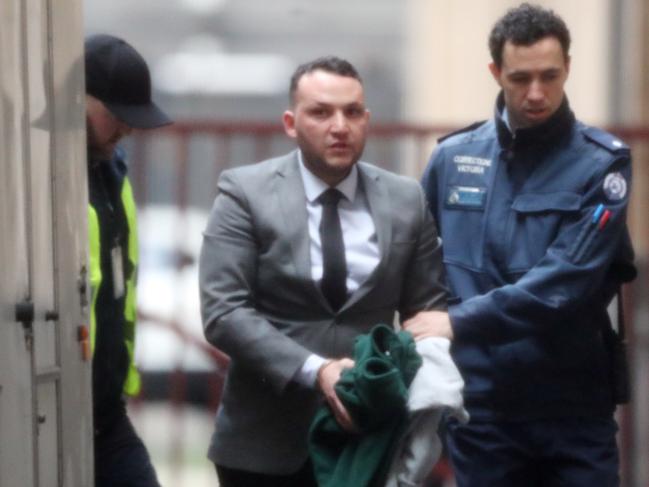 MELBOURNE, AUSTRALIA - NewsWire Photos, JUNE 5, 2023. (ID confirmed by journalist) Abdullah El Nasher arrives at the Supreme Court of Victoria to stand trial for Melbourne Pavilion boxing murder.  Picture: NCA NewsWire / David Crosling