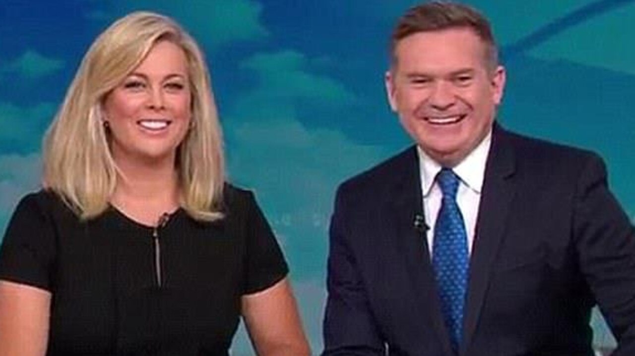 Sam and Michael Usher's relationship was a match made in Channel 7 heaven. Picture: Channel 7