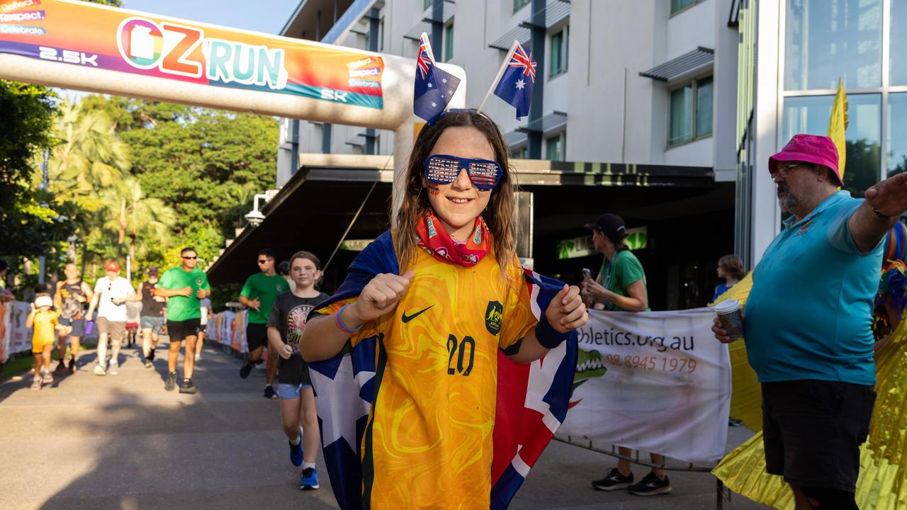 ‘Proud to be Australian’: Territorians celebrate Australia Day on the track