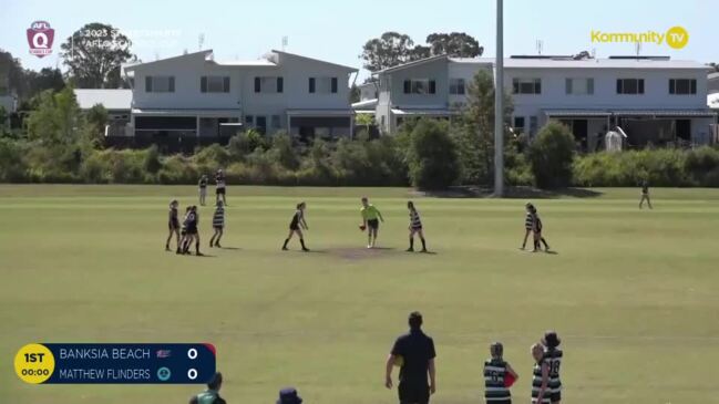 Reply: AFL Queensland Schools Cup State Finals Day 1 - Banksia Beach State School v Matthew Flinders Anglican (Primary Female)