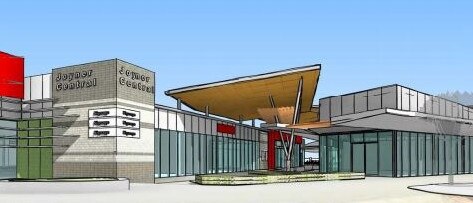 A concept image of the proposed new Joyner Centre at Youngs Crossing Rd. Image: DA Tracker/Moreton Bay Regional Council