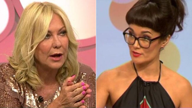 Kerri-Anne Kennerley and Yumi Stynes clashed when a discussion about Australia Day protests became heated, Stynes telling Kennerley she sounded racist.