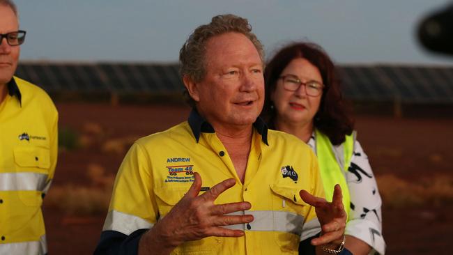 Mining magnate Andrew Forrest. Picture: Justin Benson-Cooper