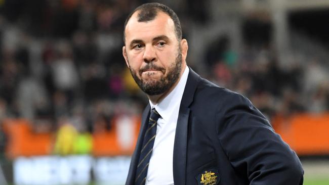 Michael Cheika is unimpressed by the officiating after the Wallabies lost to the All Blacks.