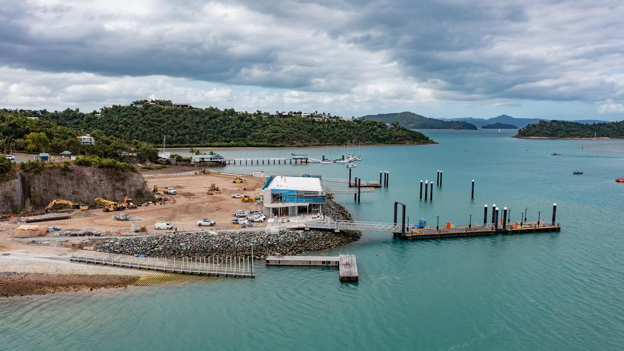 The new Shute Harbour boat ramp as it appeared in July 2021. Picture: R Jean Photography