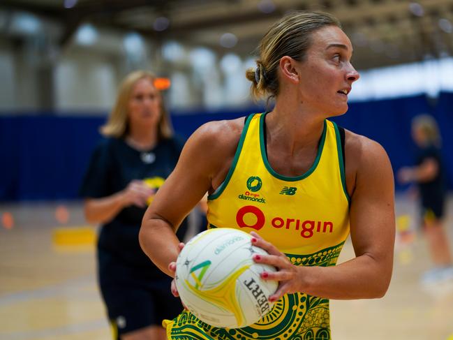 Diamonds captain Liz Watson says the Diamonds can’t take their culture for granted. Picture: Lauren Morgan, Netball Australia