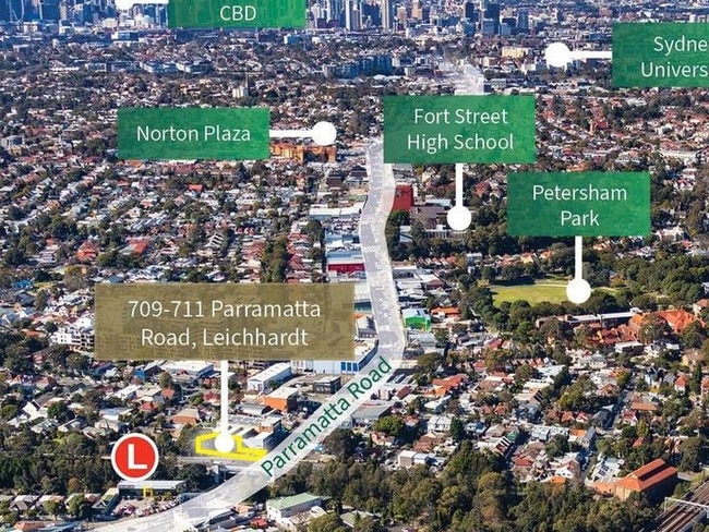 709-711 Parramatta Rd, Leichhardt sold for $4.8m.