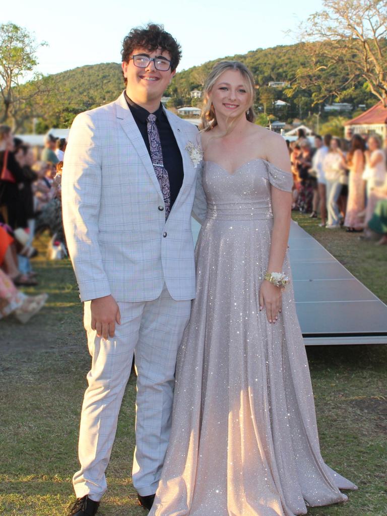Mia and Jacob at the St Ursula's College Formal.