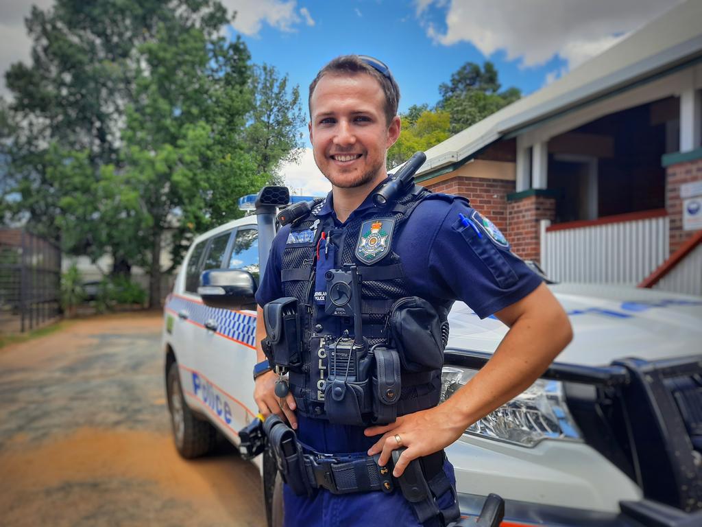 Constable Randall Kirk. Picture: Peta McEachern