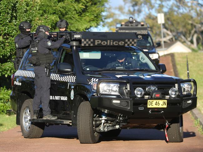 The year-long police sting led to a number of arrests on Wednesday. Picture: John Grainger