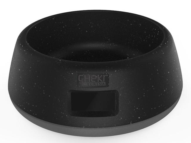 The Nestle Purina CHECK Bluetooth connected dog bowl