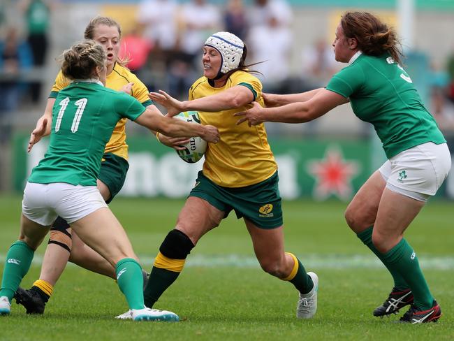 The Wallaroos have improved throughout the World Cup and are in the fifth-place playoff. Pic: David Rogers/Getty Images