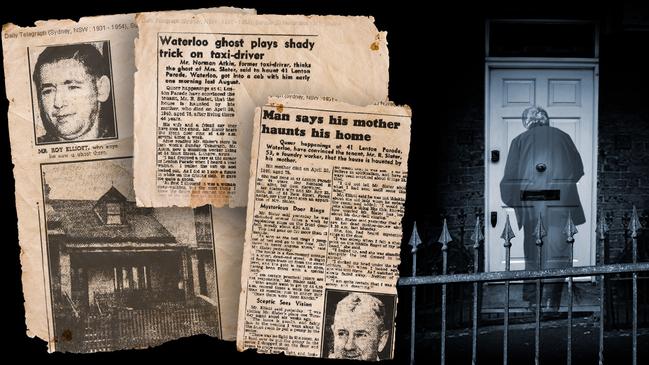 Mr Slater told The Sunday Telegraph the spirit of his 75-year-old mother haunted their home in Lenton Pde, Waterloo, where the doorbell frequently rang at 4.30am.