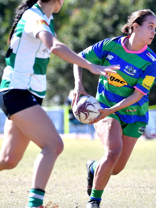 Girls Rugby Sunnybank v GPS. Picture, John Gass