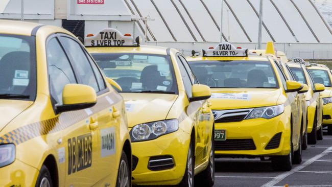 Taxi Drivers Block Melbourne Airport In UberX Protest | Herald Sun