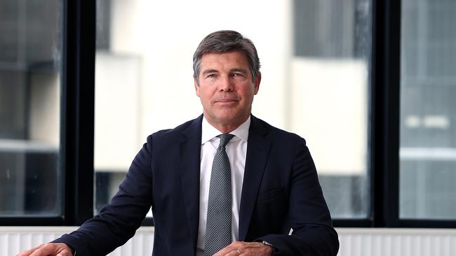 BOQ CEO Patrick Allaway. Picture: Jane Dempster/The Australian.