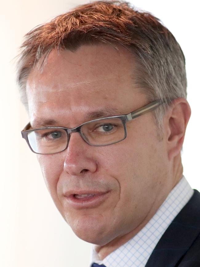 Former Reserve Bank deputy governor Guy Debelle said on Friday he was resigning as director of green hydrogen subsidiary Fortescue Future Industries. Picture: AAP