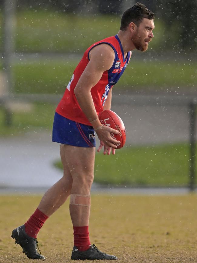 Shannon Bennett in action for Mernda. Picture: Andy Brownbill
