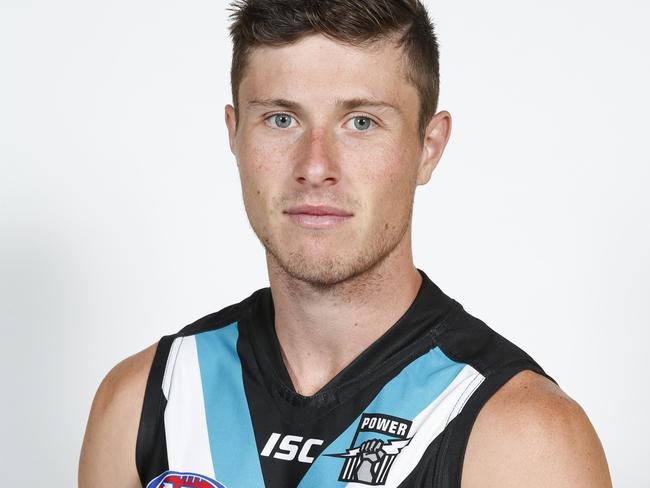 Johann Wagner during his time with Port Adelaide. He has starred for Lincoln South this season. Picture: Justine Walker/AFL Media