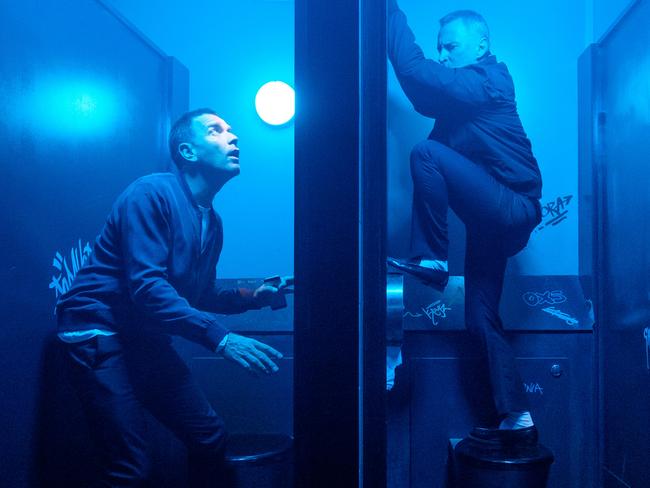 Renton (Ewan McGregor) and Begbie (Robert Carlyle) get into trouble in <i>T2:Trainspotting</i>.