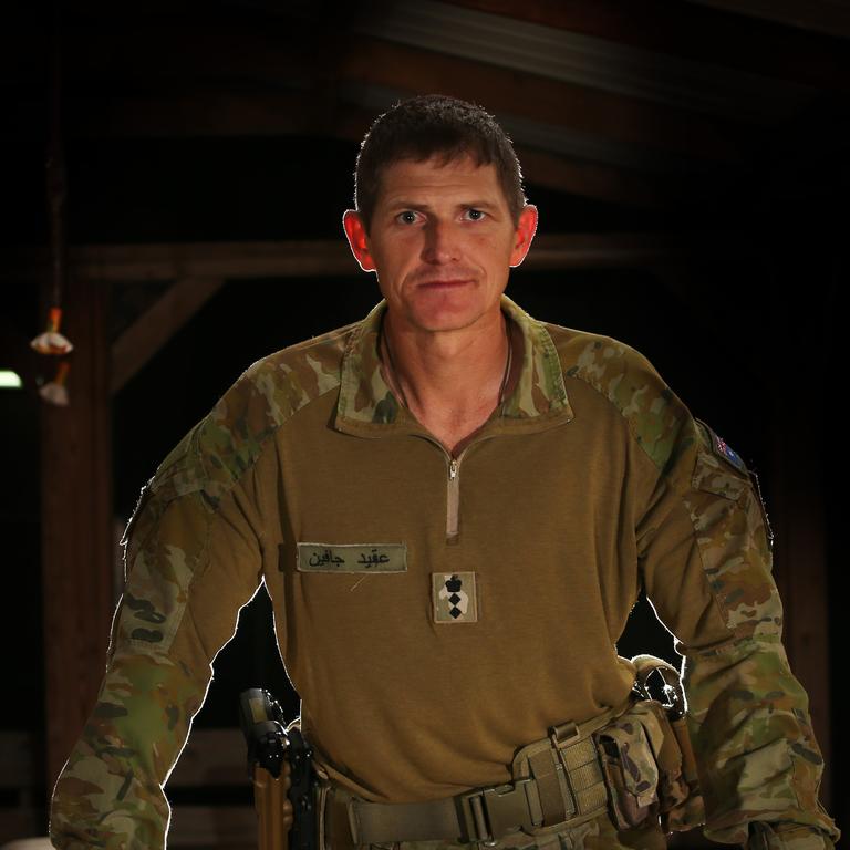 Lieutenant Colonel Gavin Keating. NOW: Keating currently holds the rank of Lieutenant Colonel in the Australian Army and is currently taking steps to become an army deacon and chaplain. Picture Gary Ramage/News Corp Australia