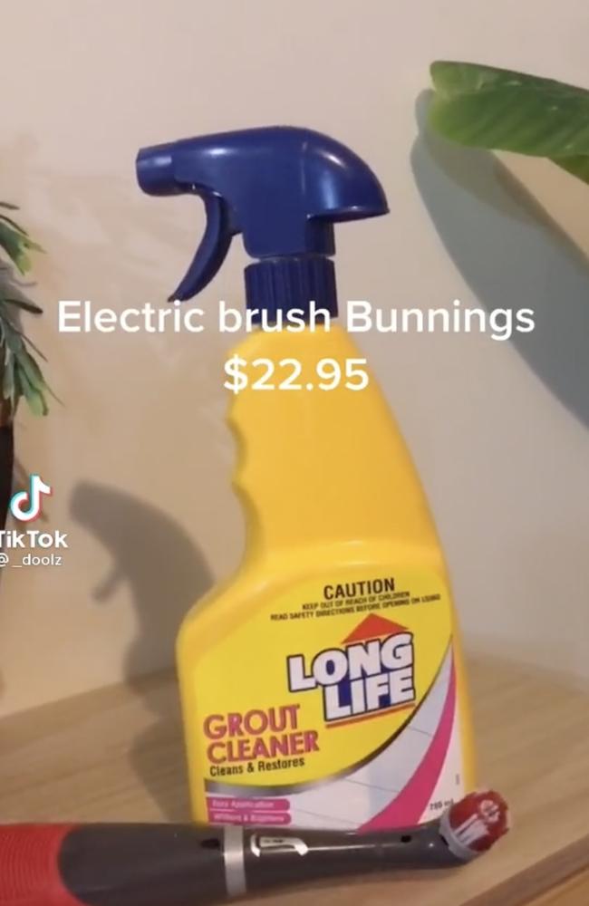 Bunnings 10 Long Life Grout Cleaner Transforms Mum S Kitchen Tiles News Com Au Australia Leading Site - Wall Tile Grout Bunnings