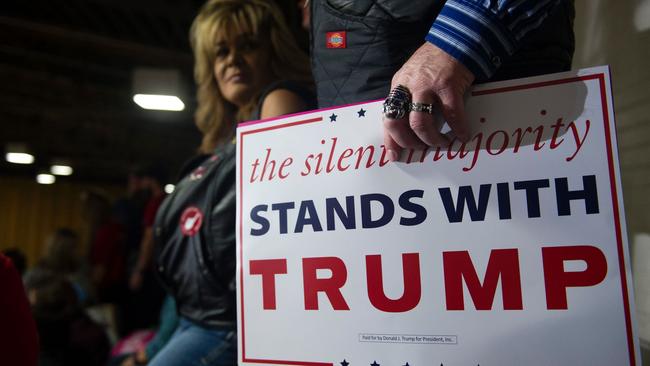 Donald Trump has attracted huge crowds to his rallies, including this one in Denver, Colorado. Picture: AFP