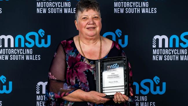 Maree Kirby is among 21 New South Welshmen and women recognised for their selfless commitment to their sporting passion with a Distinguished Long Service Award from NSW Sport.